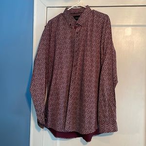 Mens button down dress shirt